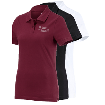 Engelbert Strauss Damen Polo Shirt - Wir Landfrauen in den Farben Schwarz, Weiß, Bordeaux