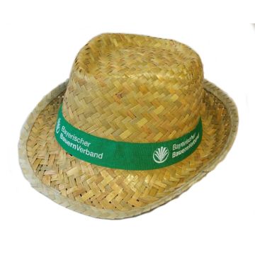 Sonnen-Strohhut (5 Stück) mit BBV-Logo