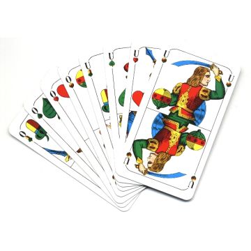 Schafkopfkarten mit BBV-Logo