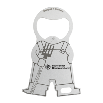 1 Pck (10 Stk) Einkaufs-Chip/Flaschenöffner  "Farmer Karl"